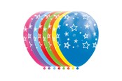 Leketøy - Globos Balloons Stars Mix Colors 30cm 8pcs. - 1129010