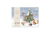 Babyleker - Filibabba Puslespil med 30 brikker (45x45 cm) - Wonderful Winter - Skovens dyr - FI-03794