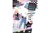 Kreative leker - Style 4 Ever Fashion Designer Mini Sketch Set - 3151