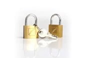 Sikkerhetsutstyr - Staples 2 x Security Suitcase Padlock 20 mm - Solid Brass - 21