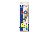 Skrive- & Tegneverktøy - Staedtler Brush set Noris 3 pcs. - 989R-S BK3