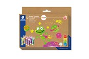 Skrive- & Tegneverktøy - Staedtler Finger paint NJ neon 6pcs box - 8816F C6