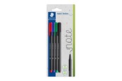 Skrive- & Tegneverktøy - Staedtler Fineliner triplus rPP ass. 4pc Bl - 334-S BK4
