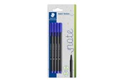 Skrive- & Tegneverktøy - Staedtler Fineliner triplus rPP blue 4pc Bl - 334-3 BK4