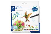 Skrive- & Tegneverktøy - Staedtler Fineliner triplus rPP.40pcs - 334 C40-C