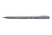 Skrive- & Tegneverktøy - Staedtler pigment brush pen 10 pcs cool grey medium - 371-87
