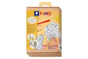 Hobbyartikler - Staedtler Set Mod. clay FIMO HtC marble desig - 8025 HTC5