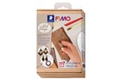 Hobbyartikler - Staedtler Set Mod. clay FIMO soft Ht wood-eff - 8025 HTC1