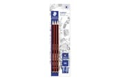 Skrive- & Tegneverktøy - Staedtler Pencil tradition HB x3 bc 100% PEFC - 110-HBBK3D