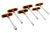 Håndverktøy - BAHCO 903T-3 T-grip Hex Key Set - 903T-3