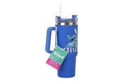 Reklameartikler - Paladone - Stitch Blue 900ml Insulated Cup and Straw - PP14794LS