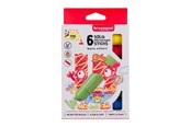 Skrive- & Tegneverktøy - Bruynzeel Gouache Sticks Basic 6 pcs. - 60159006