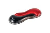Musematte & Tilbehør  - Kensington Slim Duo håndleddstøtte i gele for mus/trackball - Rød - K62440WW
