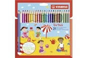 Skrive- & Tegneverktøy - STABILO Trio Thick - Thick Triangular Colored Pencil - Set 24 pcs. - 203/24-01