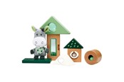 Babyleker - Eichhorn Baby Hipp Wooden Sound Blocks with Donkey Plush Toy - 100005865