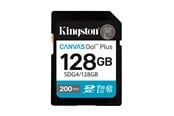 Minnekort - Kingston Canvas Go! Plus SD - 200MB/s - 128GB - SDG4/128GB