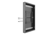 Veggmontering, AV-braketter & AV-møbler - Multibrackets M Pro Series enclosure - for digital signage LCD panel - medium - black RAL 9005 - Max 30 kg - recommended for 50" - 7350022732759