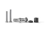 Veggmontering, AV-braketter & AV-møbler - Multibrackets M Pro Series mounting kit - silver - Max - recommended for - 7350022739161