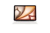 Tastatur - Apple Magic Keyboard for iPad Air M3 11" - White - Tastatur & Foliosett - Tysk - Hvit - MDFV4D/A
