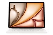 Tastatur - Apple Magic Keyboard for iPad Air 13" M4 | M3 | M2 - Danish - White - Tastatur & Foliosett - Dansk - Hvit - MDFW4DK/A