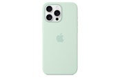 Mobil - Deksel og etui - Apple iPhone 16 Pro Max Silicone Case with MagSafe - Aquamarine - MDGY4ZM/A