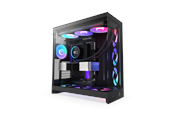 Kabinett - NZXT H9 Flow RGB+ (2025) - All Black - Controller incl - Kabinett - Miditower - Svart - CM-H92FB-P1