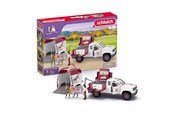 Schleich - Schleich Mobil Veterinær m/Tilhenger - 42704