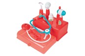 Rollelek - Toi-Toys - Doctor's Case Red with Accessories 7 pcs. - 18103A