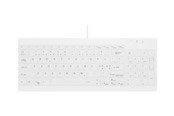 Tastatur - Cherry Active Key AK-C7012 - keyboard - wipe disinfection - QWERTY - Pan Nordic - white Input Device - Tastatur - Nordisk - Hvit - AK-C7012F-U1-W/NOR