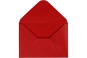 Konvolutt - Creativ Company - Envelope Red 11.5x15cm 10 pcs. - 217013
