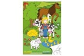 Hobbyartikler - Haza Witbaard - Farm Coloring Book - SE12191
