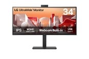 Skjerm - 34" LG UltraWide 34BA85QE-B - 3440x1440 (UWQHD) - 60Hz - IPS - 90W USB-C - KVM switch - 34BA85QE-B