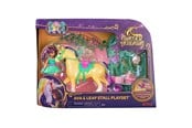 Dukker & Tilbehør - Unicorn Academy Ava & Leaf Stall Lekesett - 6072051