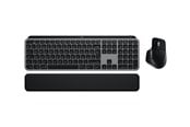 Tastatur - Logitech MX Keys S Combo Space Grey - For Mac - US International - Tastatur & Mussett - Universal - Grå - 920-012845