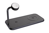 Mobil - Adaptere og ladere - ZENS Dual+Watch Aluminium Magnetic Wireless Charger Black - ZEDC05BM/00