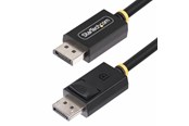 Skjermkabel - StarTech.com 3m DisplayPort 2.1 Cable VESA-Certified DP40 DP 2.1 Cable - DisplayPort cable - DisplayPort to DisplayPort - 3 m - DP21-3M-DP40-CABLE
