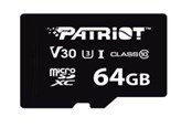 Minnekort - Patriot VX Series - flash memory card - 64 GB - microSDXC UHS-I U3 - PSF64GVX31MCX
