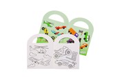 Kreative leker - LG-Imports Coloring Book with Vehicle Stickers - 6876
