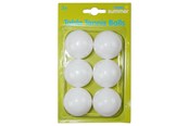 Utendørsleker - Happy Summer Table Tennis Balls 6-Pack - 303312