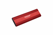 SSD - Patriot Transporter Lite - 512GB - Ekstern SSD - USB 3.2 Gen 2 - Rød - PTPL512GPEC
