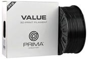 Filament/Resin - 3D-skriver - Prima Value PLA+ - Black - PV24-PLA-175-3000-BK