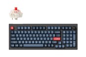 Tastatur - Keychron V5 Max QMK/VIA RGB Wireless Mechanical Keyboard | Red Switch | Black - Tastatur - Engelsk - Svart - V5M-D1