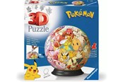 Puslespill - Ravensburger Puzzle Ball: Pokémon - Kanto Region 3D Puslespill - 10311595