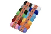 Garn & Tilbehør - Colorations - Acrylic Yarn Set - 14 Colors - 50g per skein - 42FY31