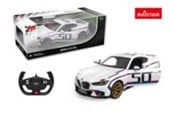Leketøysbil - RASTAR R/C 1:14 BMW 3.0 CSL White - 92800
