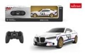 Leketøysbil - RASTAR R/C 1:24 BMW 3.0 CSL White - 92900