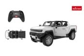 Leketøysbil - RASTAR R/C 1:26 Hummer EV White 21 cm - 93100