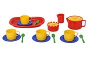 Lekekjøkken & Utstyr - Plasto  Coffee set 18 parts - 2968000