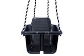 Utendørsleker - Plasto  Baby swing with ropes black - 1639000SVA