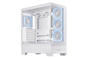 Kabinett - ASUS A31 PLUS TG ARGB WHITE - Kabinett - Miditower - Hvit - 90DC00R3-B19000